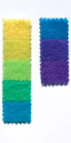 Sample Color Card #B Silk-Infused Merino Wool Prefelt