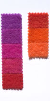 Sample Color Card #C Silk-Infused Merino Wool Prefelt