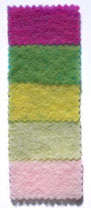 Sample Color Card #B Two-Sided Merino Wool Prefelt