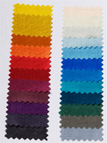 Sample Color Card #1 Silk Habotai Scarves